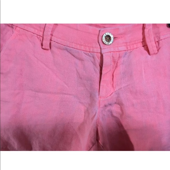 Lilly Pulitzer the Calla shorts peachy pink size 0 - Picture 2 of 8
